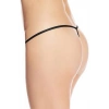Hubrendy ÇER 3lü Renkli Transparan Tül String Tanga Tm0369