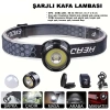 Hubrendy ÇER 7 Mod Şarjlı Kafa Ve Kamp Lambası Wt-618