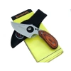 Hubrendy ÇER Browning 087 Yüzme Kamp Bıçak 16 Cm - Ahşap Sap, Özel Kılıflı