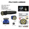 Hubrendy ÇER Güçlü Pilli Kafa Lambası Wt-607