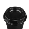 Hubrendy ÇER Kahve Bardağı - Kapaklı Krem 473 Ml