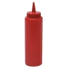 Hubrendy ÇER Ketçap Şişesi - 1000ml Dev Boy Kırmızı