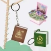 Hubrendy ÇER Kitap Şeklinde 3d Anahtarlık