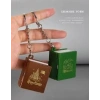 Hubrendy ÇER Kitap Şeklinde 3d Anahtarlık