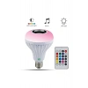 Hubrendy ÇER Kumandalı Bluetooth Disco Ampul Rgb