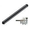 Hubrendy ÇER Mıknatıslı Bıçak Tutucu Stand - 49 Cm, Siyah