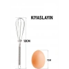 Hubrendy ÇER Mini Çırpıcı Çelik 6 Adet