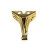 Hubrendy ÇER Moda Ahşap, Mdf, Sunta Sandık Ayağı, Kutu Ayak 2,5 Cm - Sarı