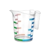 Hubrendy ÇER Ölçü Kabı Dereceli Renkli 1000 Ml + 500 Ml Set