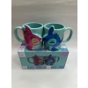 Hubrendy ÇER Öpüşen Stitch 2li Kupa Bardak