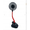 Hubrendy ÇER Portatif Işıklı Mini Klipsli Fan