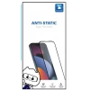 Hubrendy ÇER Redmi Note 9 6d Anti Static Temperli Cam Ekran Koruyucu Kırılmaz Full Kaplama