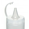 Hubrendy ÇER Şeffaf Sos Şişesi - 1000ml Dev Boy 3 Adet