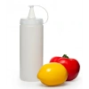 Hubrendy ÇER Şeffaf Sos Şişesi  - 400 Ml