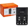 Hubrendy ÇER Sertec Stc-c802 Aa-aaa-9v Uyumlu 4lü Pil Şarj Aleti