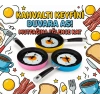 Hubrendy ÇER Tava Konseptli Duvar Saati