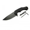Hubrendy ÇER Zero Error 7-12 Black Çakı 22 Cm Manuel, Kemerlikli