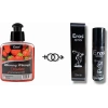 Hubrendy Bez Çilek Aromalı Cinsel Masaj Yağı 100 ml + Eros G.ctrci Sprey 20 ml