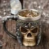 Hubrendy Emin 3D Tasarımlı Kurukafa Kupa Bardak