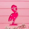 Hubrendy Emin Led Işıklı Flamingo Gece Lambası