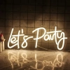 Hubrendy Emin Lets Party Neon Led Tabela