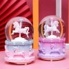 Hubrendy Emin Mini Boy Işıklı Unicorn Kar Küresi