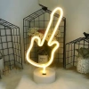 Hubrendy Emin Neon Gitar Masa Lambası