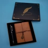 Hubrendy Emin Taba Deri Defter ve Kalem Set