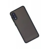 Hubrendy Bez Samsung Galaxy A02 Kılıf Montreal Silikon Kapak - Lacivert