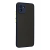 Hubrendy Bez Samsung Galaxy A03 Kılıf Montreal Silikon Kapak - Lacivert