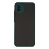 Hubrendy Bez Samsung Galaxy A03 Kılıf Montreal Silikon Kapak - Yeşil