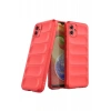 Hubrendy Bez Samsung Galaxy A05 Kılıf Optimum Silikon - Kırmızı