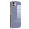 Hubrendy Bez Samsung Galaxy A05 Kılıf Volet Silikon - Mavi