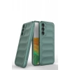 Hubrendy Bez Samsung Galaxy A05S Kılıf Optimum Silikon - Koyu Yeşil