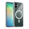 Hubrendy Bez Samsung Galaxy A06 Combo Sert Şeffaf Magsafe Kapak - Şeffaf