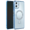 Hubrendy Bez Samsung Galaxy A06 Joke Simli Magneticsafe Kılıf - Mavi