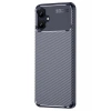 Hubrendy Bez Samsung Galaxy A06 Kılıf Auto Focus Karbon Kapak - Lacivert