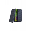 Hubrendy Bez Samsung Galaxy A06 Kılıf Optimum Silikon - Lacivert
