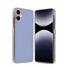 Hubrendy Bez Samsung Galaxy A06 Kılıf Volet Silikon - Mavi