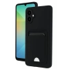Hubrendy Bez Samsung Galaxy A07 4G Kelvin Kartvizitli Silikon - Siyah