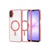 Hubrendy Bez Samsung Galaxy A07 4G Kross Magneticsafe Kapak - Kırmızı