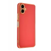 Hubrendy Bez Samsung Galaxy A07 4G Volet Silikon - Kırmızı