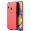 Hubrendy Bez Samsung Galaxy A11 Kılıf Auto Focus Kapak - Kırmızı