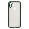 Hubrendy Bez Samsung Galaxy A11 Kılıf Montreal Silikon Kapak - Yeşil