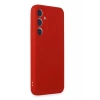 Hubrendy Bez Samsung Galaxy A15 4G Kılıf First Silikon - Kırmızı