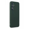 Hubrendy Bez Samsung Galaxy A15 4G Kılıf First Silikon - Koyu Yeşil