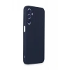 Hubrendy Bez Samsung Galaxy A15 4G Kılıf First Silikon - Lacivert