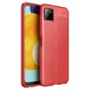 Hubrendy Bez Samsung Galaxy A22 Kılıf Auto Focus Kapak - Kırmızı