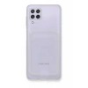Hubrendy Bez Samsung Galaxy A22 Kılıf Kart Şeffaf Silikon - Şeffaf