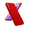 Hubrendy Bez Samsung Galaxy A24 4G Kılıf First Silikon - Kırmızı